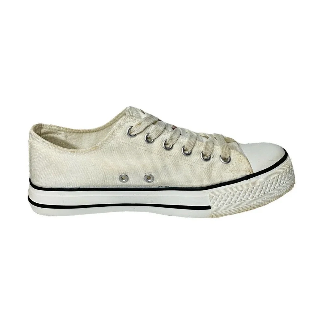 Los Angeles Angels Unisex Canvas Baseball Shoes MLB Sneakers Sz 39 M 6.5 W 8.5 - Picture 10 of 11